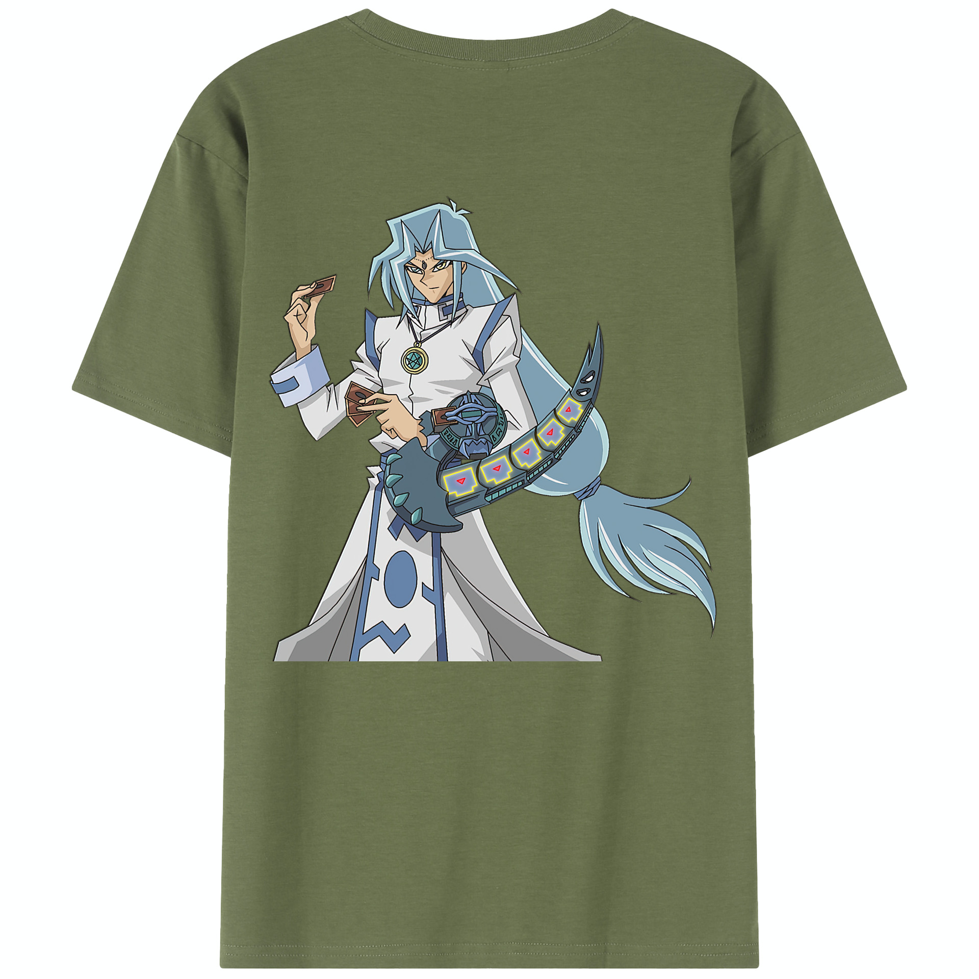 （画像用） 遊☆戯☆王 Yu-Gi-Oh! 綿100％半袖Tシャツ（背面プリント）